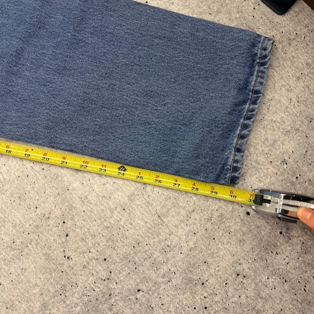 Levis 505 Regular Fit Mens Jeans‎ Blue Straight Leg Denim 40x30